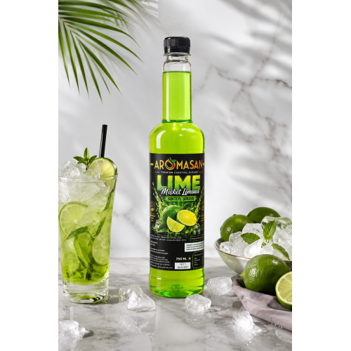 Lime Kahve ve Kokteyl Şurubu 750 ml – Coffee Naturelle ürün görseli