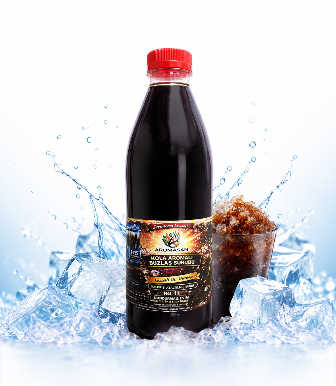 Kola Aromalı 1 e 5 Şurup 1 Lt ürün görseli