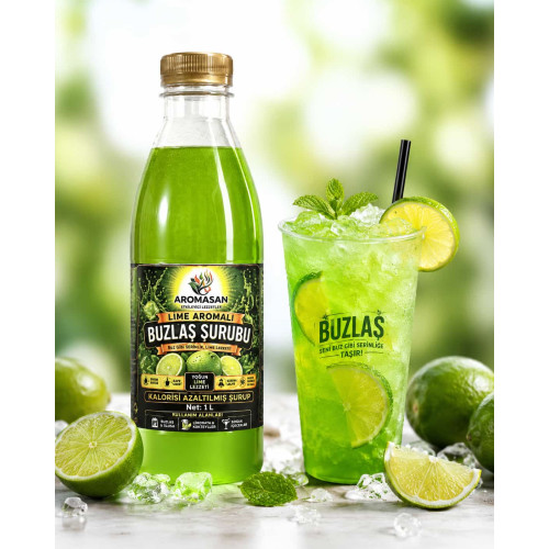 LİME AROMALI ŞURUP 1 lt ürün görseli